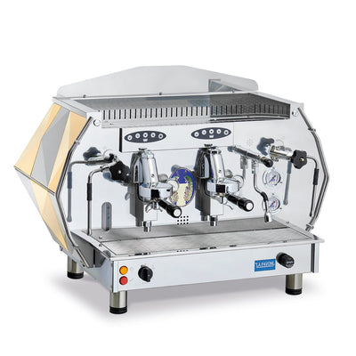La Pavoni: Diamante Espresso - 2 Group volumetric Gold DIA 2V-G www.yourespressomachines.com